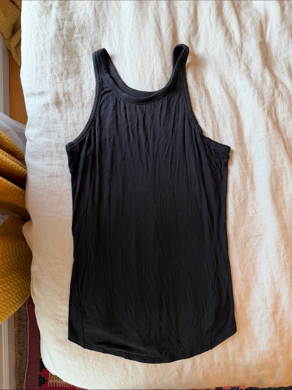 Lululemon Black Tank Top size 10